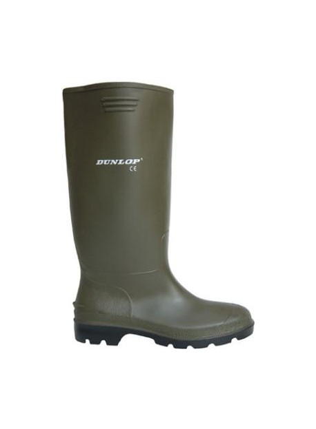 Dunlop Pricemastor zöld sav- és lúgálló PVC csizma 38-as