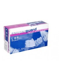 Semperguard Latex munkavédelmi kesztyű L 100db/csomag