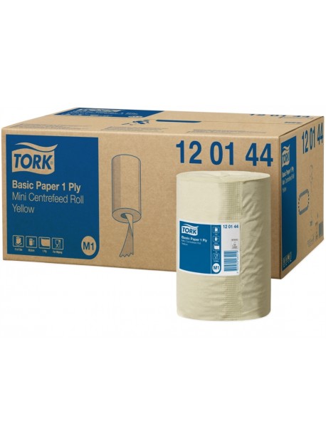 Tork általános papír 1 rétegű, mini belsőmagos, 11tekercs/karton, 115m/tekersz