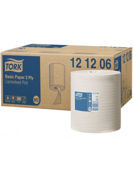 Tork általános papír 2 rétegű, belsőmagos 457lap/tekercs, 6tekercs/karton