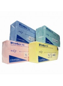 Wypall X80 tisztítókendő /7567/sárga 25db/csomag