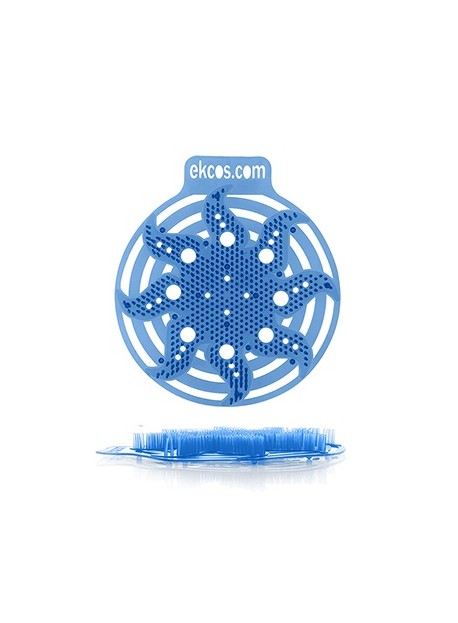 Ekcos Powerscreen friss illatú (kék) pissoir rács, 30 nap 2db/csomag (kerek)