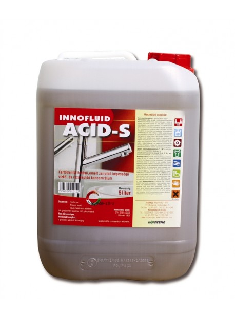 Innofluid Acid-SX 5L vízkő- és rozsdaoldó szer