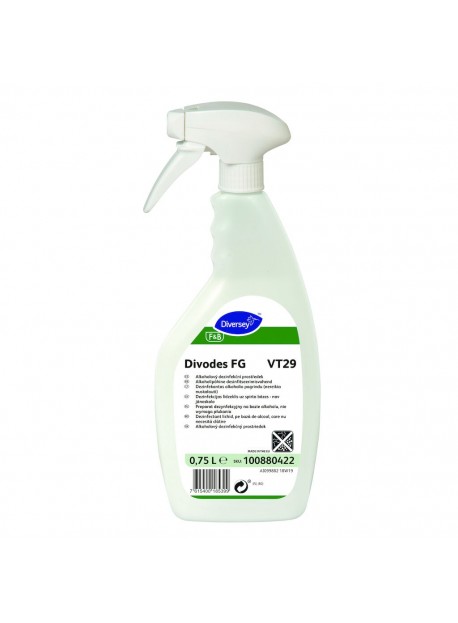 Divodes FG 750ml - Alkohol bázisú folyékony fertőtlenítőszer Divodes FG 750ml - Alkohol bázisú folyékony fertőtlenítőszer