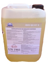 Ibis Quat M 1 % 5L fertőtlenítő hatású kézi mosogató és tisztítószer