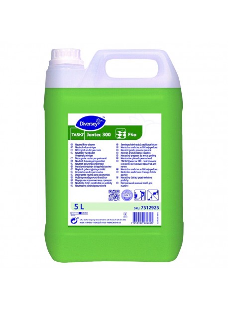 Taski Jontec 300 5L - Fékezett habzású, semleges kémhatású padlótisztítószer
