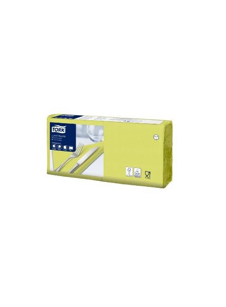 Tork Advanced Lunch szalvéta 2/33 lime 200lap/cs, 10cs/karton
