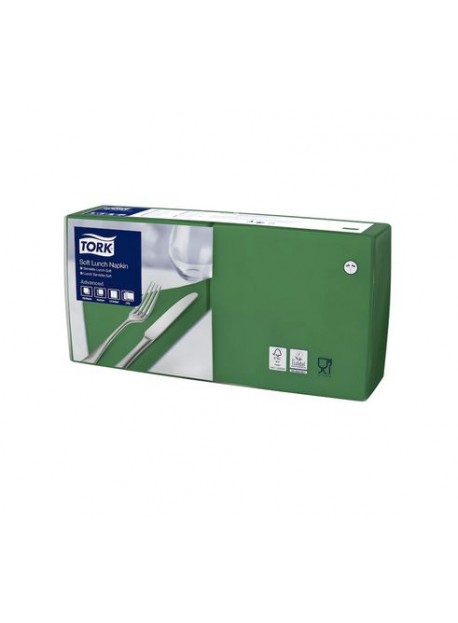 Tork Advanced Tissue szalvéta 3/33 zöld, 150lap/csomag, 10 csomag/karton