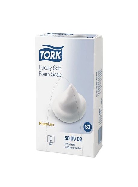 Tork Premium Luxus Soft habszappan 0,8 L