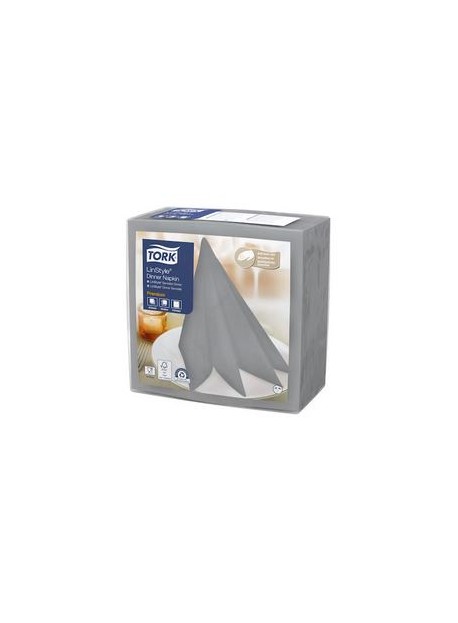 Tork Premium Linstyle® Szürke Dinner szalvéta 1/39, 50lap/csomag, 12csomag/karton