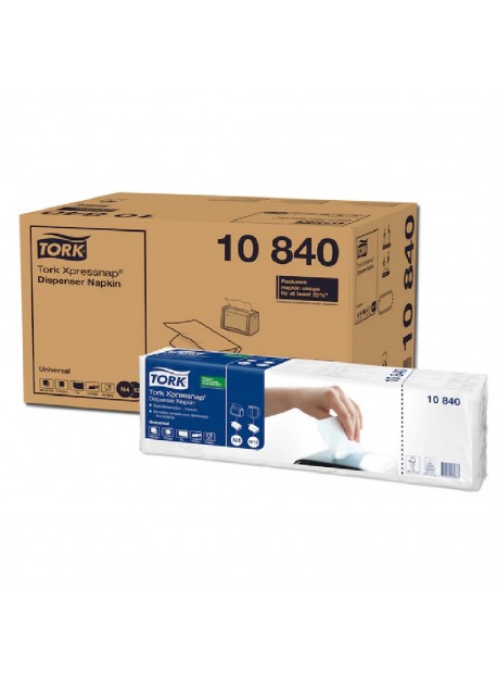 Tork Universal Interfolded 1/4 hajtogatott adagolós szalvéta, 1125 lap/csomag, 8 csomag/karton