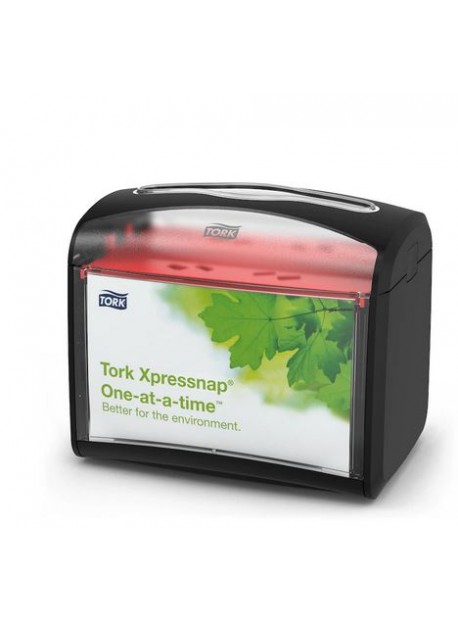 Tork Xpressnap® asztali szalvétaadagoló fekete