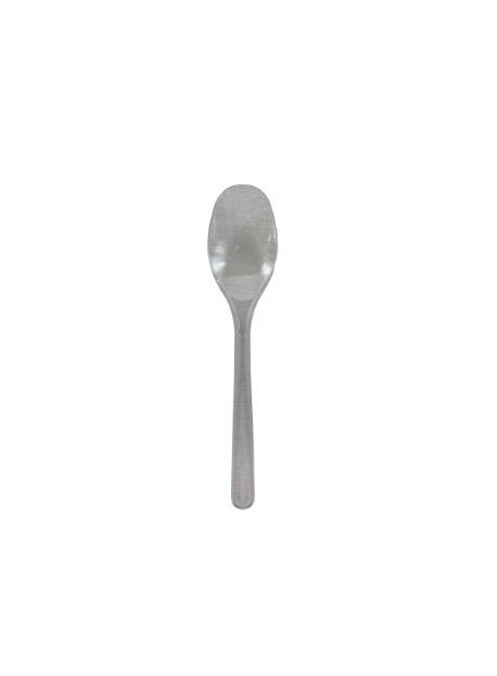 Műanyag, víztiszta superior kiskanál, 125mm, 50db/csomag