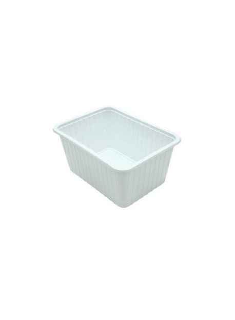 Szögletes PP alj 1200ml fehér 50db/csomag