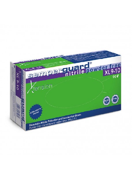 Semperguard Nitril Xtension munkavédelmi kesztyű XL-es 90db/doboz