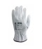Bőrkesztyű, szürke színbőr, Bivaly hasíték kézhát 11-es