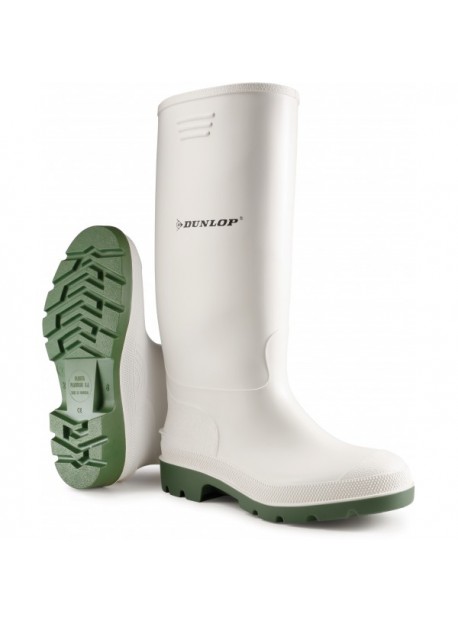 Dunlop Pricemastor fehér 42-es sav és lúgálló PVC csizma