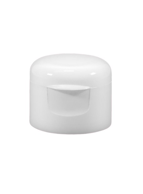 Flip top kupak, fehér 28mm