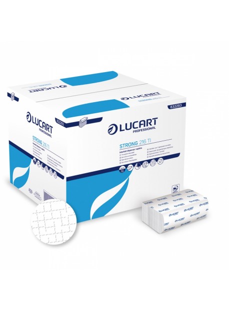 Lucart Strong 216 TI adagolós szalvéta 150lap/csomag