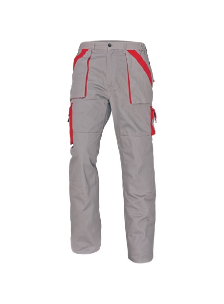 MAX nadrág 260g/m2 szürke/piros 46-os
