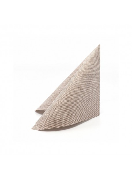 PS/Szalvéta AirWave JILL- Cacao (barna) 40x40cm 80lap/csomag 12 csomag/ krt