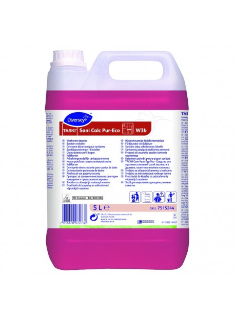 JD Sani Calc Pur-Eco 5L - Fürdőszobai vízkőoldószer