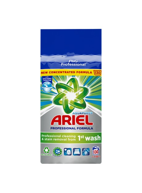 Ariel mosópor white 7,15kg/130 mosás