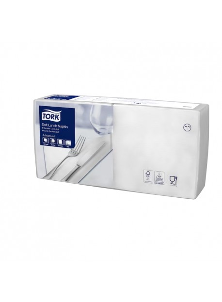 Tork Advanced Tissue szalvéta 3/33 fehér, 150l/csomag, 10csomag/karton