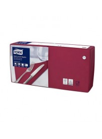 Tork Soft  Lunch szalvéta 3/33 bordó 150lap/csomag, 10csomag/karton