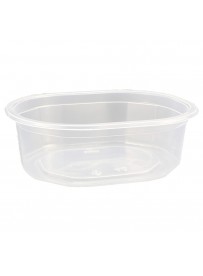 Oktogon PP tálka 375ml, víztiszta, 50db/csomag