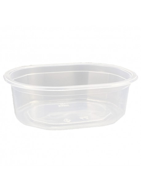 Oktogon PP tálka 375ml, víztiszta, 50db/csomag