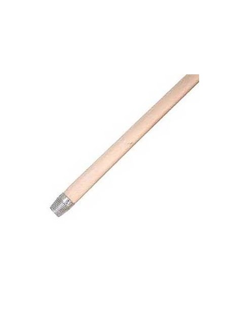 Fa nyél fém menettel 120cm