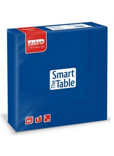 Fato - The Smart Table - Sötétkék 33x33cm,2 réteg, 1/4, 50lap/csomag,24csomag/karton