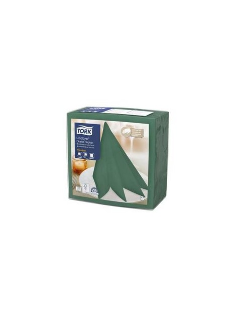 Tork Linstyle® zöld Dinner szalvéta 50lap/csomag