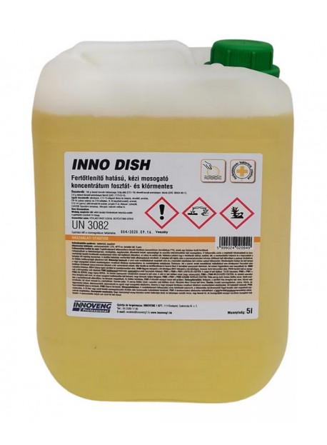 Inno-Dish 5L fertőtlenítő mosogatószer