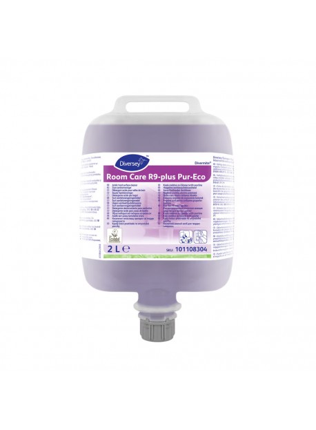 Room Care R9 plus pur-eco 2L  savas tisztítószer kemény felületekre