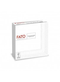 Fato - The Smart Table - Fehér 33x33cm , 1/4, 2réteg 50lap/csomag, 48 csomag/karton