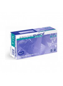 Semperguard Sapphire, púdermentes nitril munkavédelmi kesztyű L-es 200db/doboz