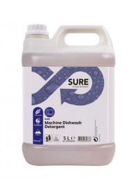Sure Machine Dish Detergent 5L - Folyékony gépi mosogatószer kemény vízhez