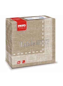 Fato szalvéta - Airlaid - Cachemire coffe 40x40cm, 50lap/cs