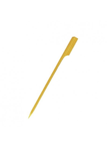 Bambusz hústű - szendvicskard 15cm, 100 db/csomag