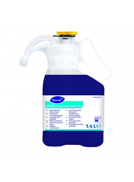 Suma Multipurpose Cleaner D2.3 1.4L SmartDose - Általános felülettisztító SmartDose® kiszerelésben
