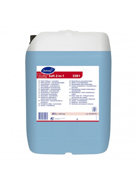 Clax Soft 2-in-1 53B1 20L öblítő- és semlegesítőszer