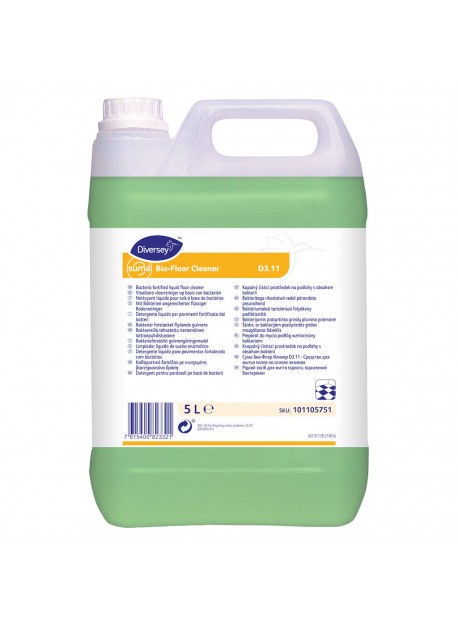 Suma Bio-Floor Cleaner D3.11 5L - Hasznos baktériumokkal dúsított folyékony padlótisztító