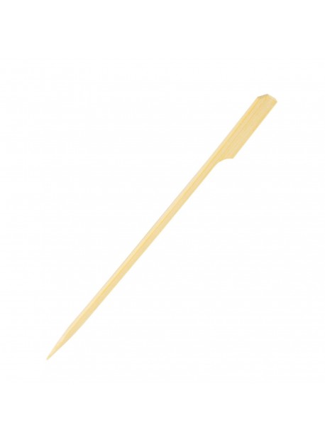 Bambusz hústű - szendvicskard 9cm, 100 db/csomag