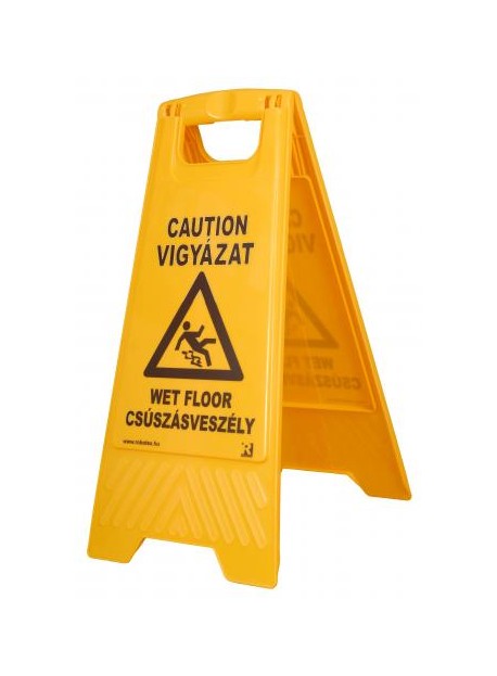 Csúszásveszély tábla