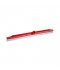 Haug 87881 vízlehúzó, antibakteriális, fix élű, piros, 56cm