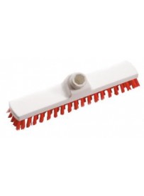 Haug padlósúroló kefe 28cm piros PBT erős szőrrel