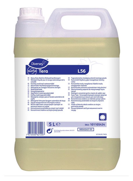 Suma Tera L56 5L-es - gépi mosogatószer kemény vízhez