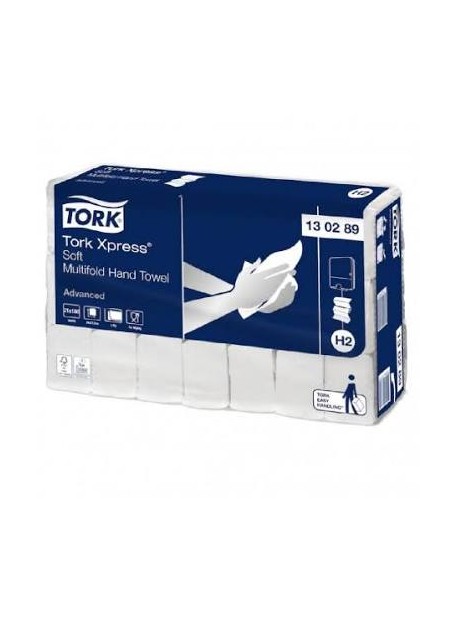 Tork Xpress® Advanced Soft Multifold kéztörlő 180lap/csomag, 21csomag/karton